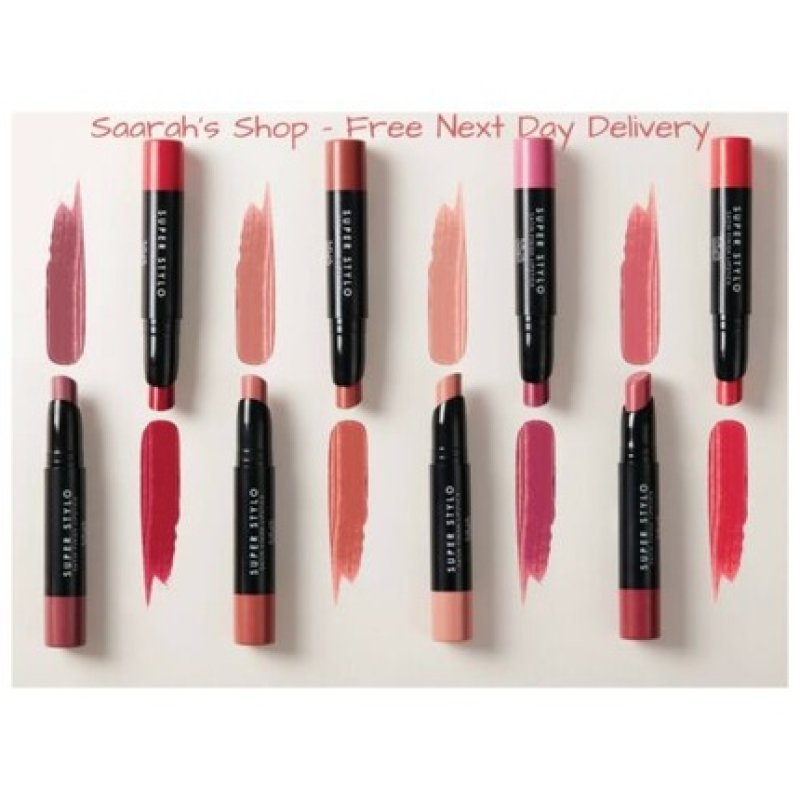 MUA Makeup Super Stylo Satin Lipstick Full Coverage Creamy Moisturizing Vegan