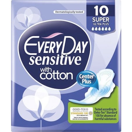 Mega Every Day Sensitive Super Ultra Plus 10 Pieces