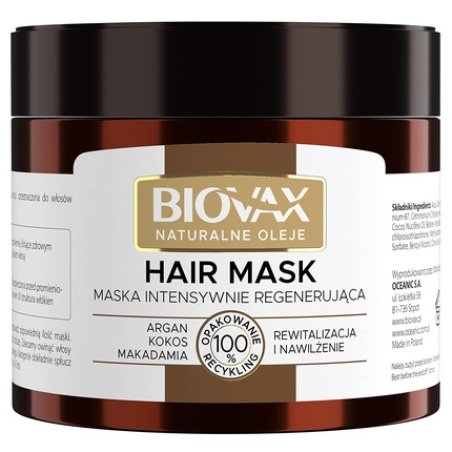 L'Biotica Biovax Argan Hair Mask 250ml