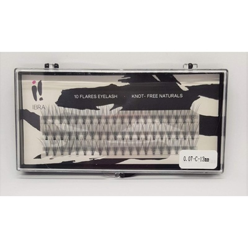 IBRA Makeup Super Naturals Knot-Free Eyelash Clusters 0.07-C-13mm