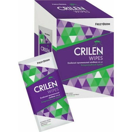 Frezyderm Crilen Wipes Insect Repellent Individual Wipes 20 Pieces