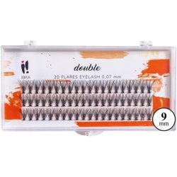 IBRA Double Knot-Free Eyelashes 9mm