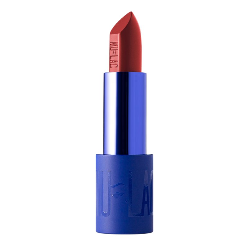 Mulac Cosmetics CREAMLUST MEGAN 09 Lipstick Brick Color Intense with Warm Gradient Creamlastic Vegan