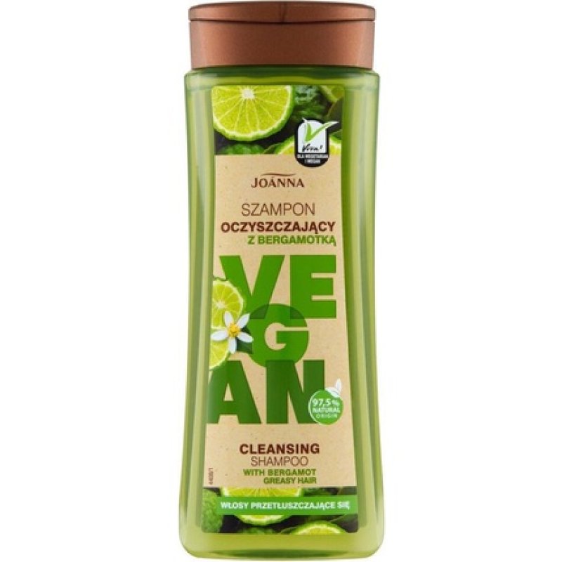 Joanna - Vegan Cleansing Shampoo Cleansing Shampoo From Bergamot 300ml