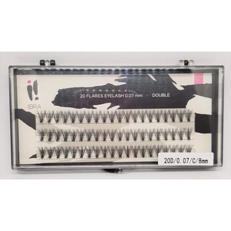 IBRA Makeup Double Knot Eyelash Tube 8mm