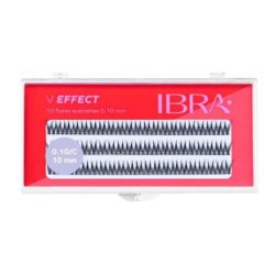 Ibra V Effect Eyelash Clusters 10mm 120pcs