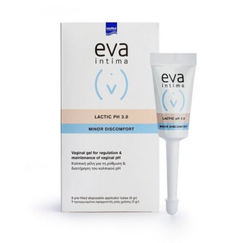 Eva Intima Lactic pH 3.8 Vaginal Gel Applicator 9pcs