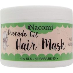 Nacomi Natural Avocado Oil Hair Mask with Keratin 200ml