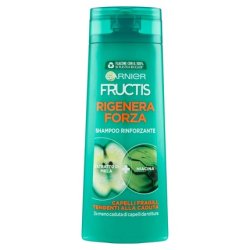 Garnier Fructis Regenerating Strength Shampoo for Brittle Hair, 250ml
