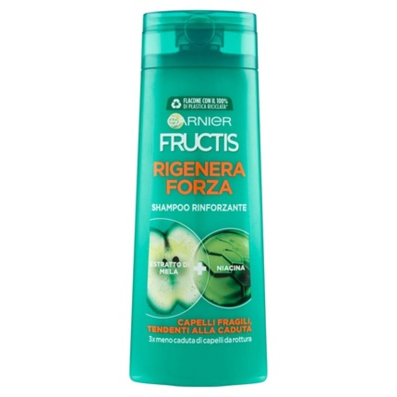 Garnier Fructis Regenerating Strength Shampoo for Brittle Hair, 250ml