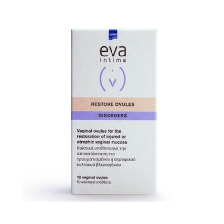 Eva Intima Restore Ovules - 125 Mg Hyaluronic Acid For Vaginal Care