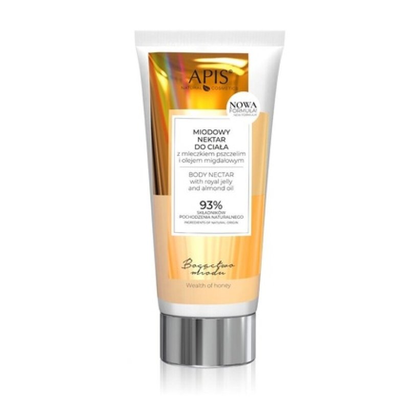 Apis Wealth of Honey Moisturizing Body Nectar with Royal Jelly and Almond Oil 200ml