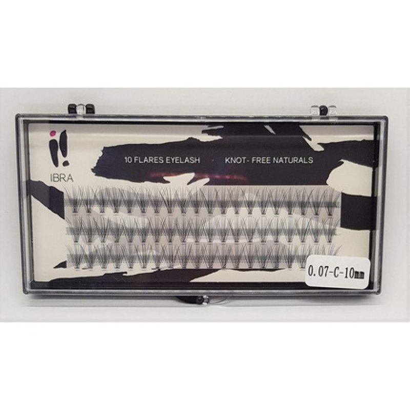 IBRA Makeup Super Naturals Knot-Free Eyelash Clusters 0.07-C-10mm