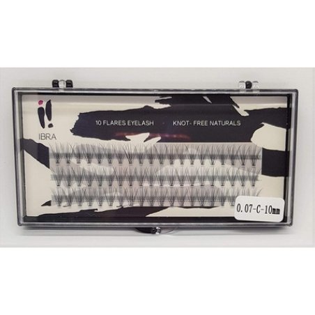 IBRA Makeup Super Naturals Knot-Free Eyelash Clusters 0.07-C-10mm