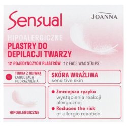 Sensual Hypoallergenic Face Depilation Patches with Tube