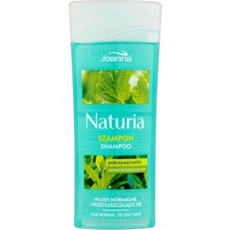 Naturia Shampoo For Normal And Oily Hair Nettle And Green Tea 100ml