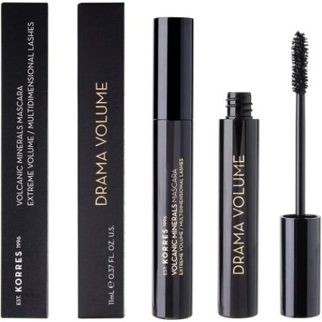 Korres Black Volcanic Minerals Drama Volume Mascara 01 Black 11ml