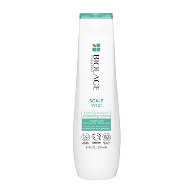 Biolage Clarifying Shampoo for All Hair Types with Fermented Tea and Glycolic Acid 250ml