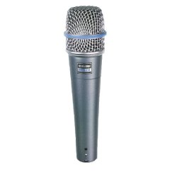 Shure Beta 57A Bleu Microphone de scène/direct