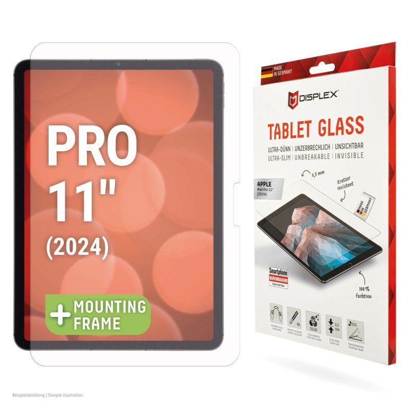DISPLEX Tablet Glasschutzfolie für iPad Pro 11" (2024)