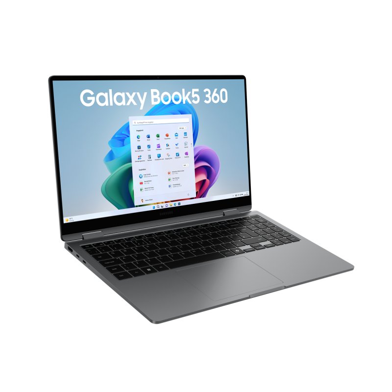 SAMSUNG Galaxy Book5 360 15,6 Zoll Intel Core Ultra 7 256V 16GB 512GB W11 Moonstone Gray