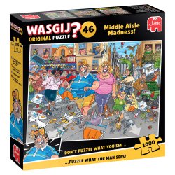 Wasgij Original 46 - Frénésie D’Achat Dans L’Allée Centrale ! (1000 Pièces)