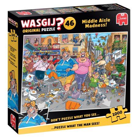 Wasgij Original 46 - Middle Aisle Madness! (1000 Pieces)