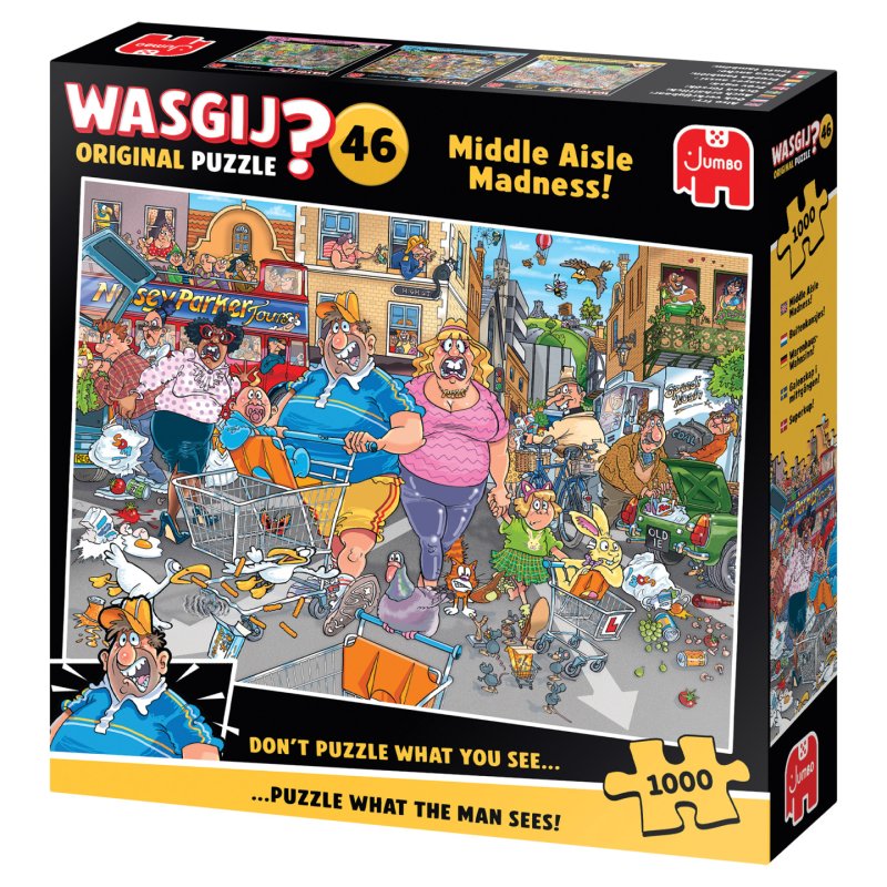Wasgij - Original 46 - Middle Aisle Madness! (1000 pieces) (1110100505)