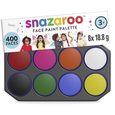 SNAZAROO - Makeup colour palette 8x18ml ass. colours (791060)