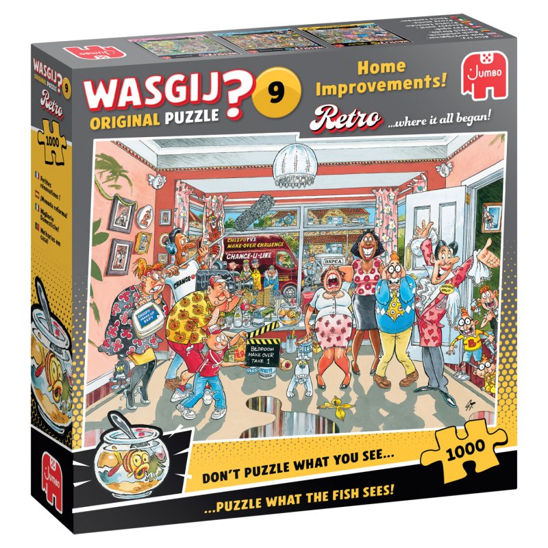 Wasgij Retro Original 9 - Petites Rénovations ! (1000 Pièces)