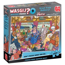 Wasgij - Retro Mystery - 9 Great Train Robbery! (1000 pieces) (1110100504)
