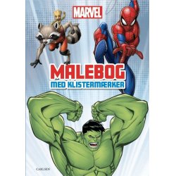 Carlsen - Coloring Book with stickers - Marvel