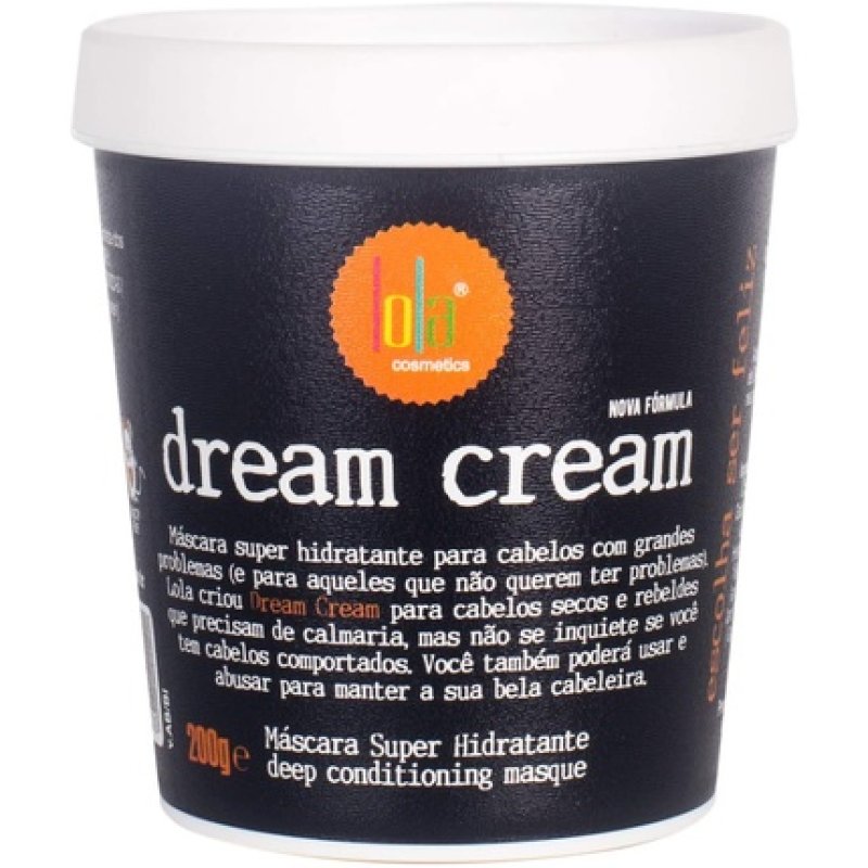 Lola Dream Cream Vegan Hydrating Hair Mask for Dry and Rebellious Hair 200g