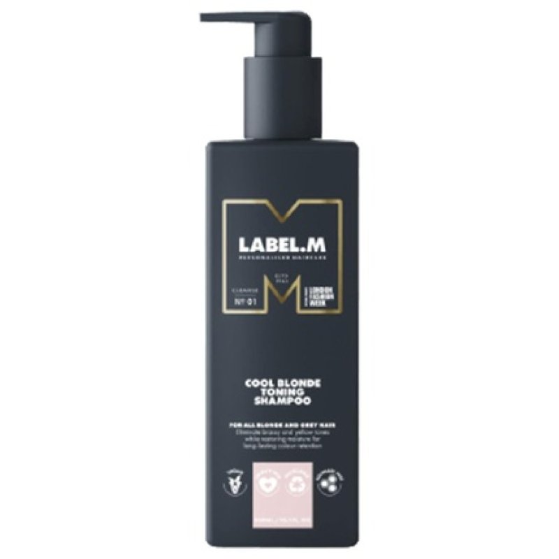 Label.m Cool Blonde Toning Shampoo 1000ml