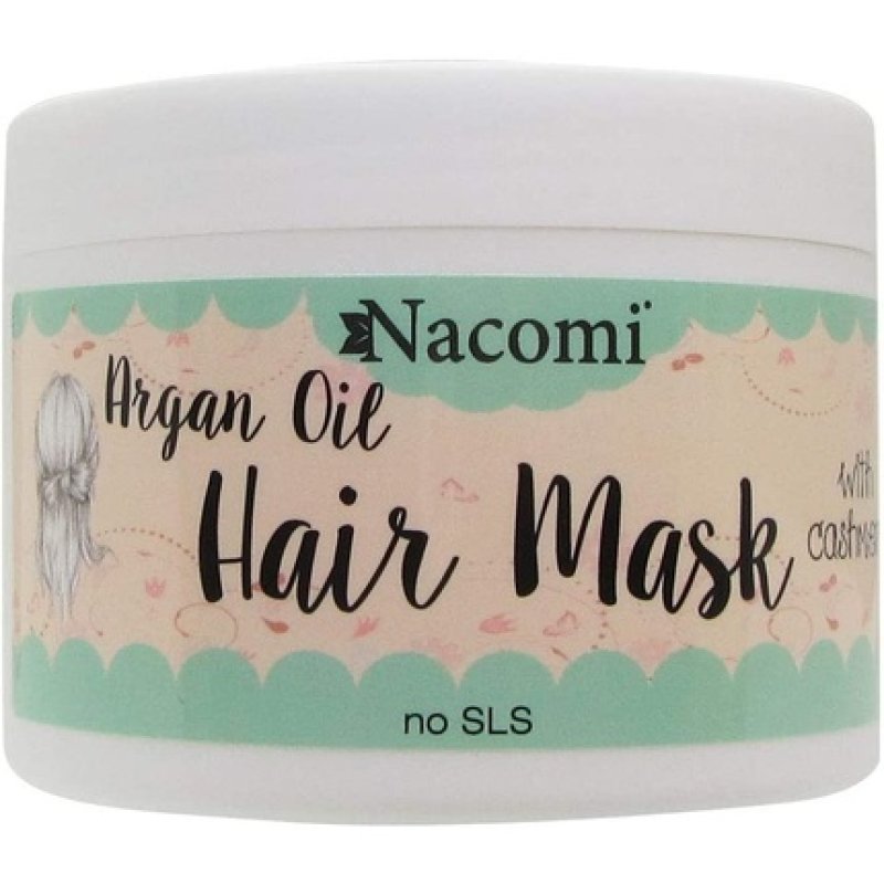 Nacomi Argan Oil Hair Mask with Cashmere 200ml