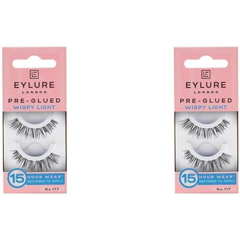Eylure Fluttery Light 117 Pre-Glued False Lashes 2 count