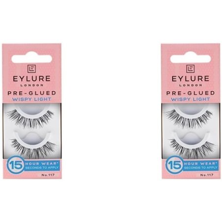 Eylure Fluttery Light 117 Pre-Glued False Lashes 2 count