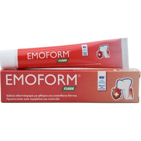 Emoform Fluor Swiss Toothpaste Against Tooth Decay 50ml