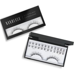 Nanolash DIY Eyelash Extensions Cluster Lashes 36 Pieces - Classy Individual False Lashes for Home Extensions