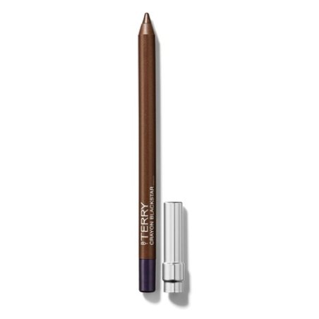 By Terry Blackstar Eyeliner Crayon Long-lasting Waterproof Pencil Highly Pigmented Creamy Formula Brown Stellar