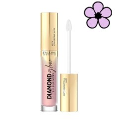 Eveline Diamond Glow Lip Luminizer Hyaluronic Acid 4.5ml 03 Caramel Ice Cream