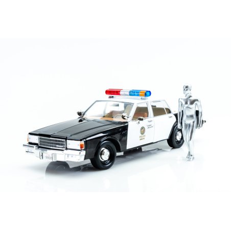 Greenlight Collectibles - 1/18 Artisan Collection - Terminator 2 (1991) - 1987 Cheverolet Caprice with Android