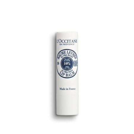 L'OCCITANE Natural Shea Butter Lip Balm 4.5g Ultra Rich 10% Shea Butter Softens and Repairs