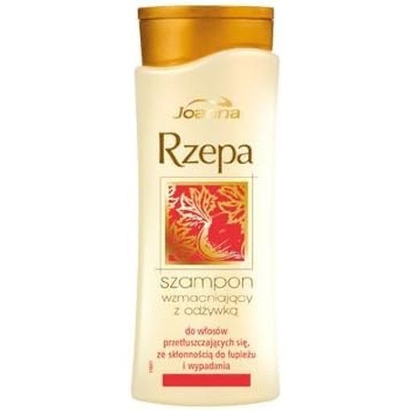 Joanna Turnip Strengthening Shampoo with Conditioner for Greasy Hair 400ml