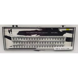 Eyelash Tube Naturals Knot 0.10-C-11mm IBRA Makeup Fake Lashes Individual Lashes Natural Long C Profile Eye Makeup