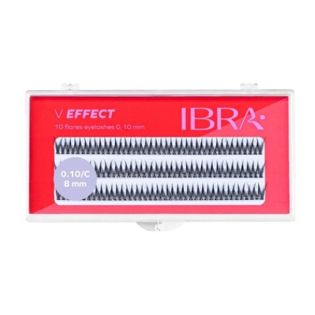 Ibrav Effect Eyelash Clusters 8mm - 120 Pieces