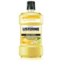 Listerine Fresh Ginger Lime Mild Taste Mouthwash 500ml