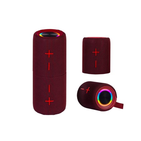 Trevi XR 8A44 DOUBLE Enceinte portable stéréo Rouge 20 W