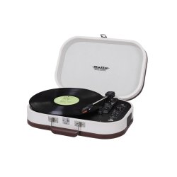 Trevi SALLY WIRELESS STEREO TURNTABLE USB AUX-IN RECHARGEABLE BATTERY TT 1020 BT BEIGE