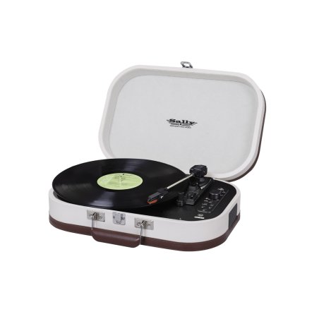Trevi SALLY WIRELESS STEREO TURNTABLE USB AUX-IN RECHARGEABLE BATTERY TT 1020 BT BEIGE